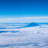 雲海に浮かぶ富士山　2年前の今日