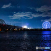 東京湾岸の夜景　新木場から葛西臨海公園