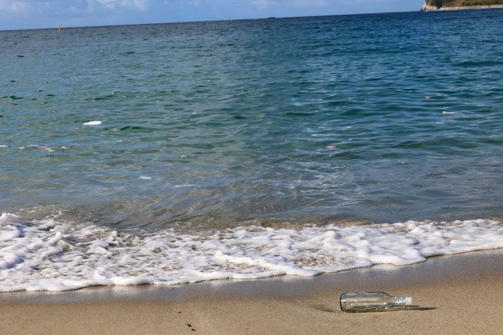 こしき島（甑島）の思い出　手打ビーチは、釣りバカ日記のロケ地