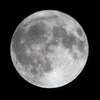 月齢15日　昨夜の月もキレイでした