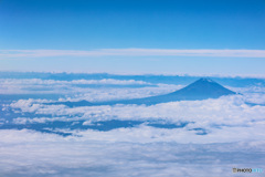 空撮　富士山　その1