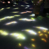 室内空間を泳ぐ　錦鯉と錦の金魚たち　@チームラボ☆プラネッツ