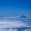 山の日記念　空撮　夏の富士山