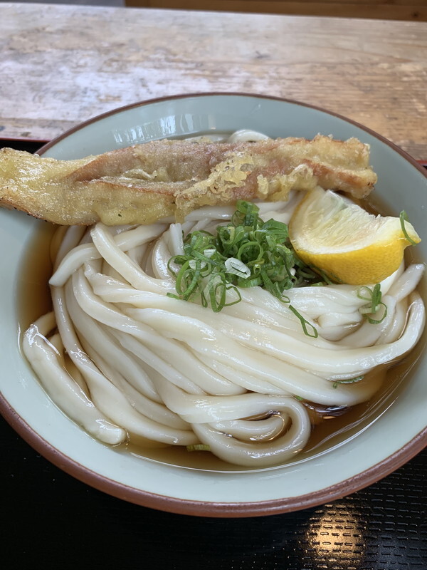 冷ぶっかけ中＋ちくわ天