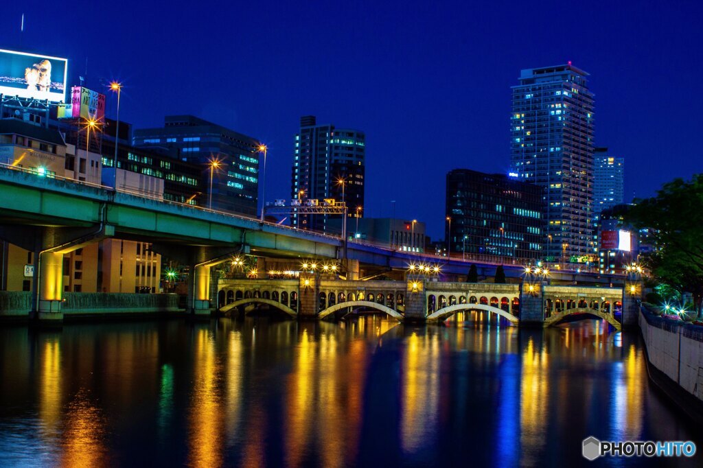夜の大阪