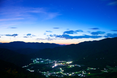 東粟倉村夏祭り花火大会-広角㉗