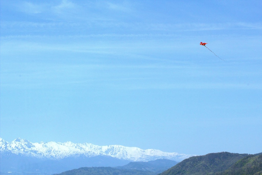 アルプス公園 山と自然博物館からの北アルプス②