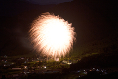東粟倉村夏祭り花火大会-アップ②
