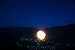 東粟倉村夏祭り花火大会-広角⑯