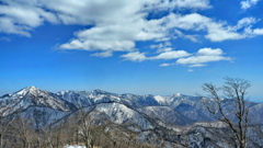 丹沢の雪景色