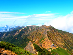 横岳稜線