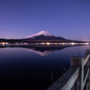 やっと雲の無い富士