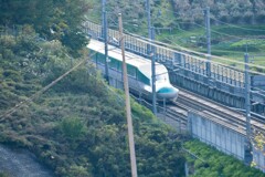 山の上から