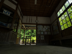山間の駅