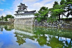 青の富山城
