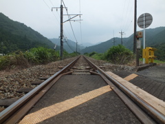 福知山線 下滝駅付近