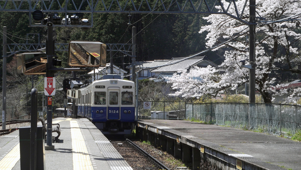 のせでんリバイバルカラー車両