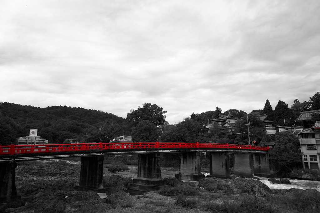 赤橋(パートカラーフィルター(レッド))