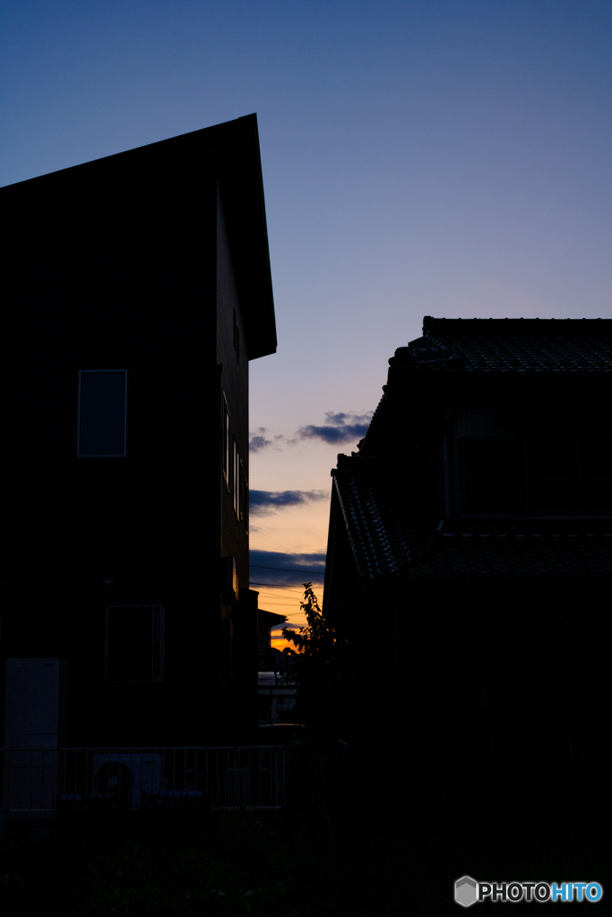 ある夏の夕暮れ