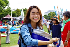 Red Bullのお姉さん