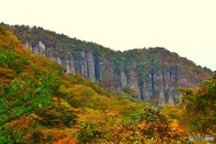 二口渓谷の磐司岩