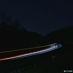 夜の東北道