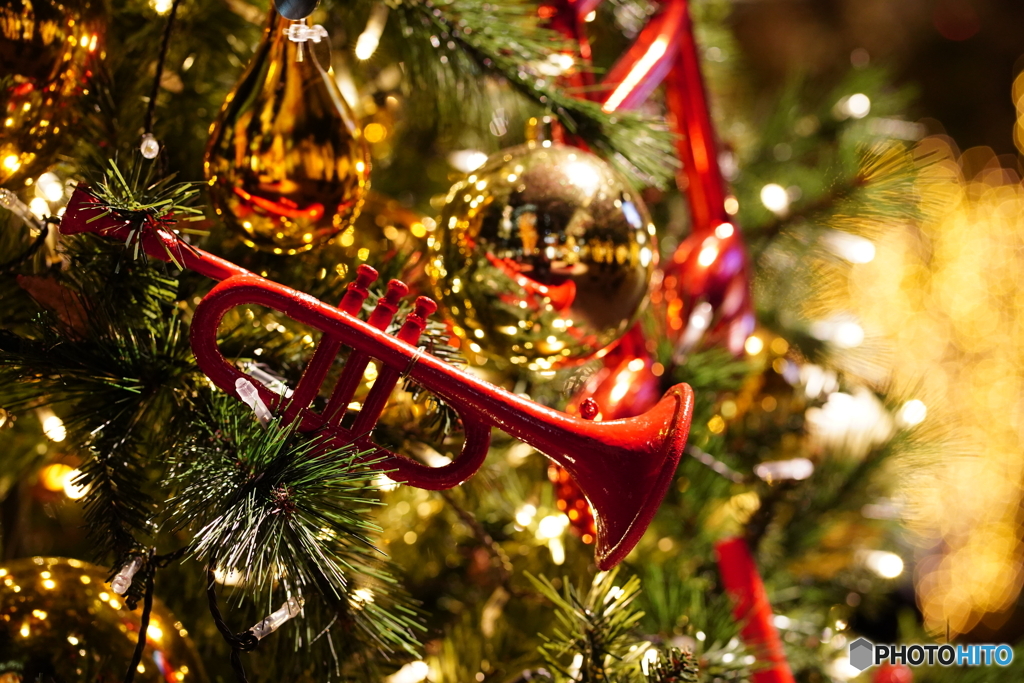 キラキラクリスマスツリー