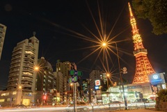 東京タワーと風景