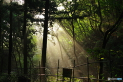 朝の晴れ間