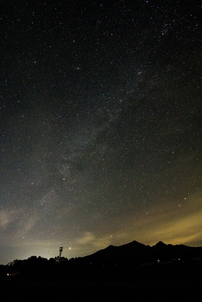 北杜市の空です