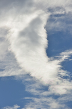 青空と雲と