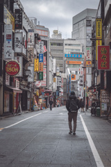 朝の新宿
