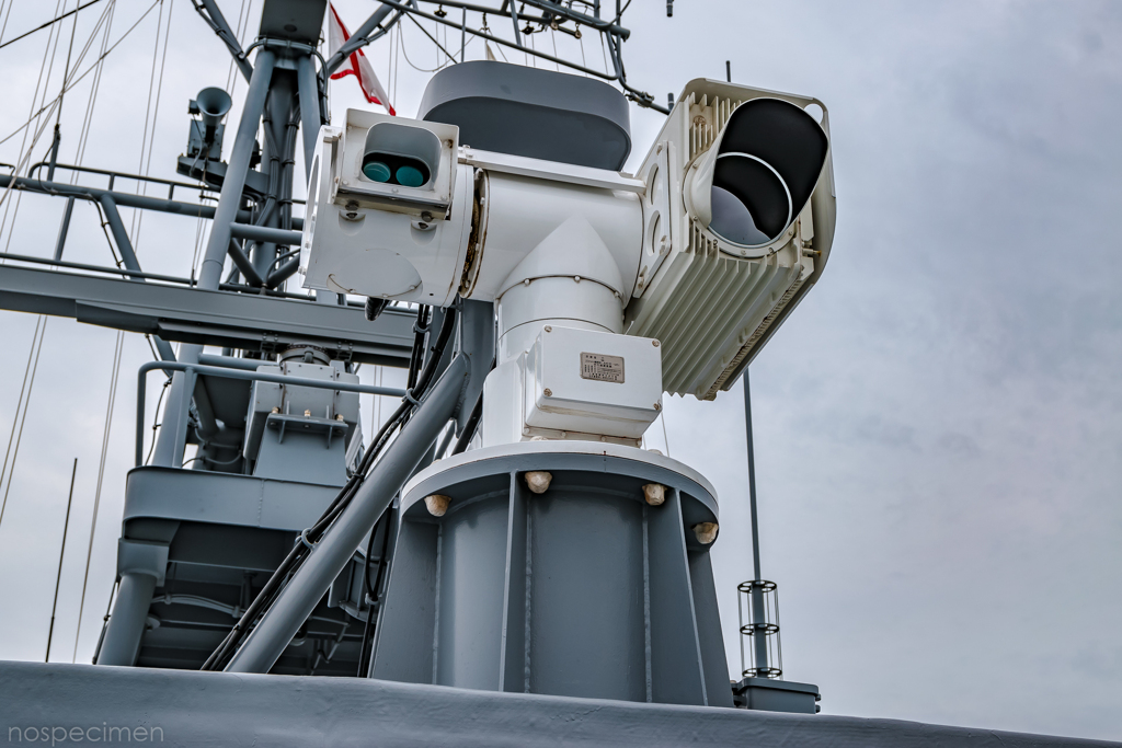 えのしま型掃海艇 3番艇 MSC-606 はつしま 射撃管制カメラ