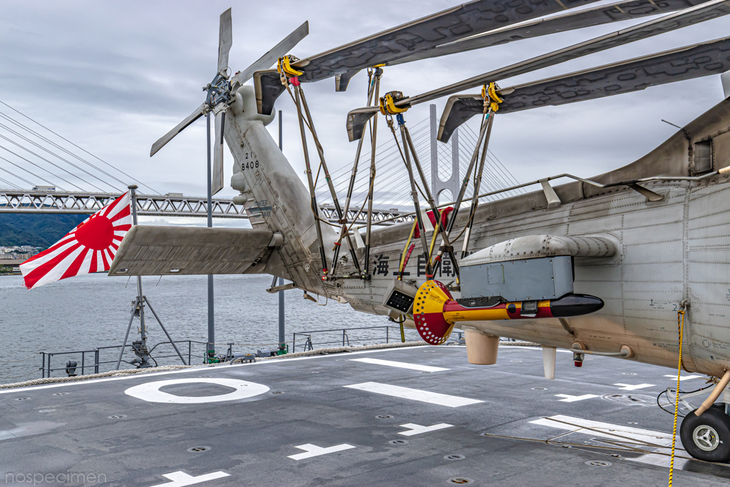 DD-110 護衛艦たかなみ 哨戒ヘリコプター SH-60K 尾部