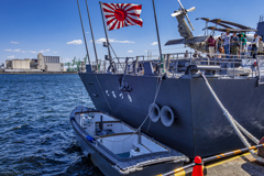 DD-116 汎用護衛艦 てるづき 艦尾部 作業艇