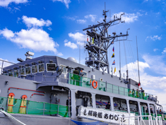 あわじ型掃海艦1番艦 MSO-304 あわじ 艦橋構造物