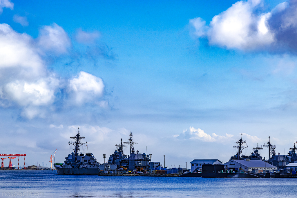 横須賀海軍施設 米海軍 イージス艦 潜水艦