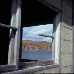 女神湖　小屋