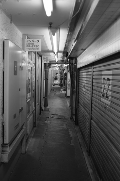 電気街の細道を抜けた先に