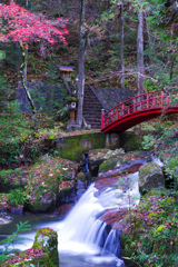 山岡の滝