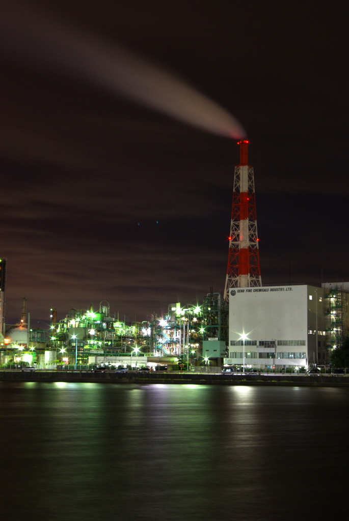工場夜景