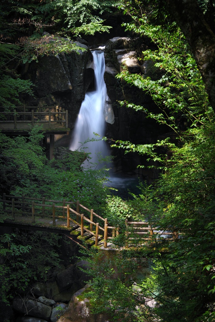 龍神の滝(中津川)