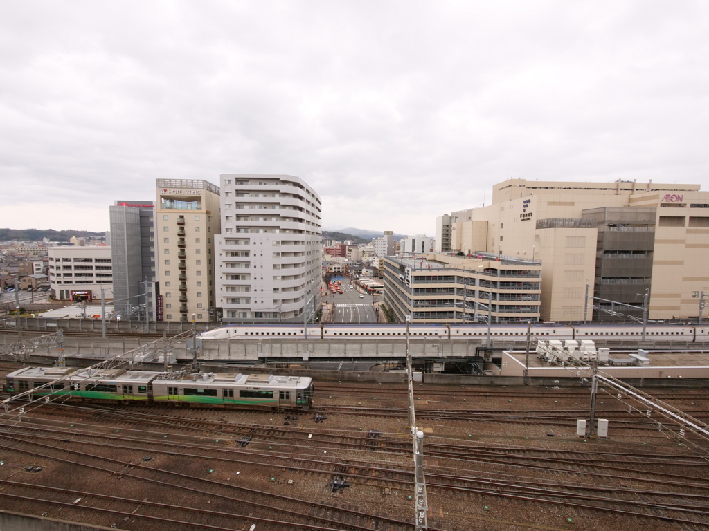 E7系＋521系　その1