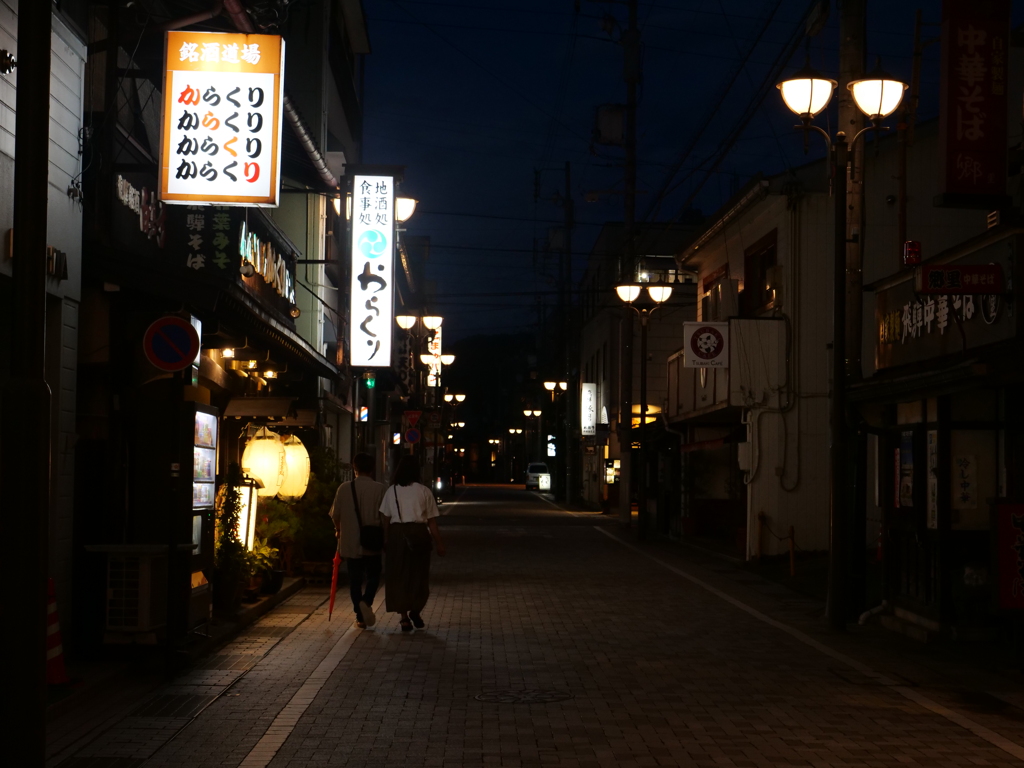 夜の高山　その12