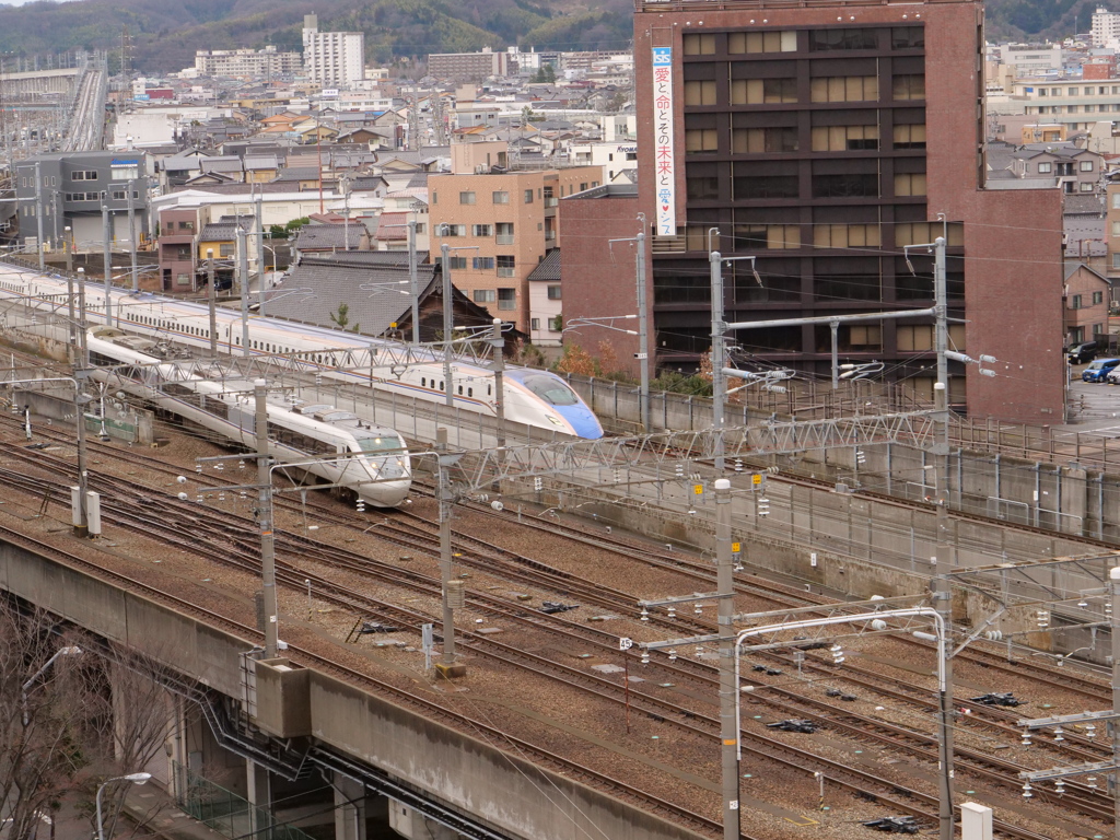 E7系＋681系　その1