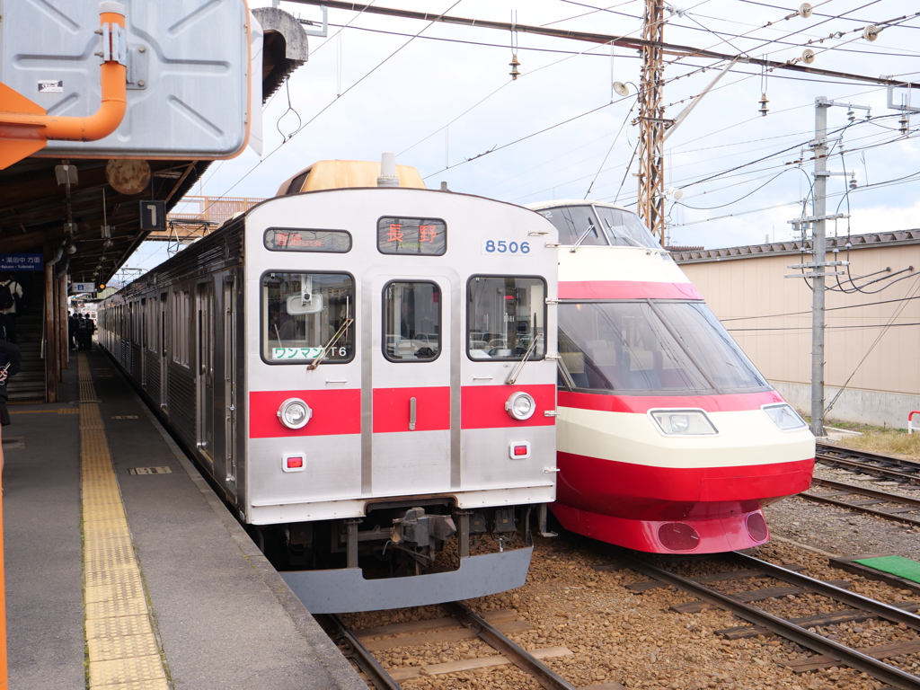 長野電鉄・1000系＋8500系　その1