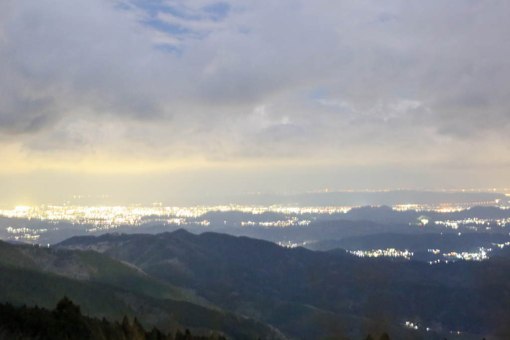 生石高原　夜景