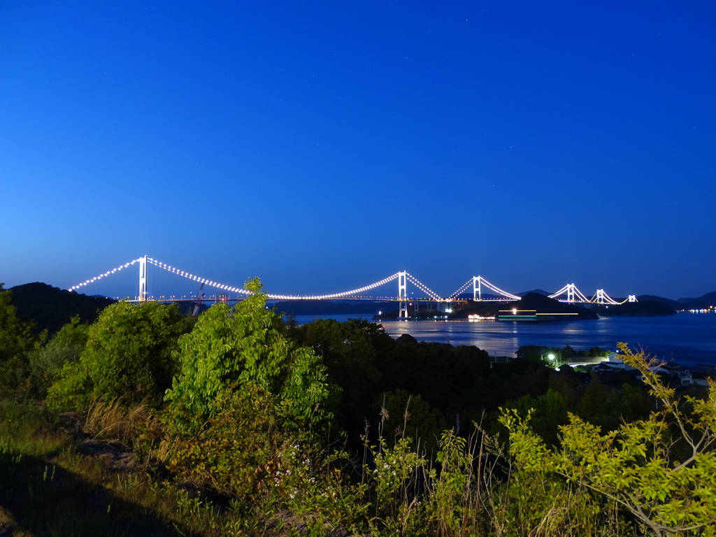 来島海峡大橋を撮ってみた