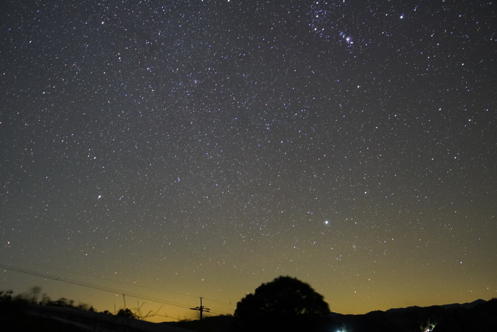 冬の星空