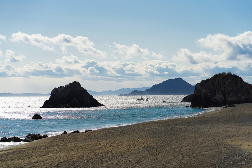 伊良湖にて